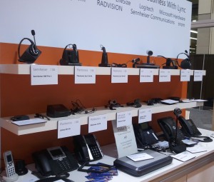 Lync Headsets at 2012 Microsoft Worldwide Partner Conference
