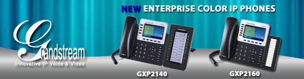 Next generation Grandstream GXP IP Phones, GXP2140 and GXP2160, will be on display at ITEXPO 2014