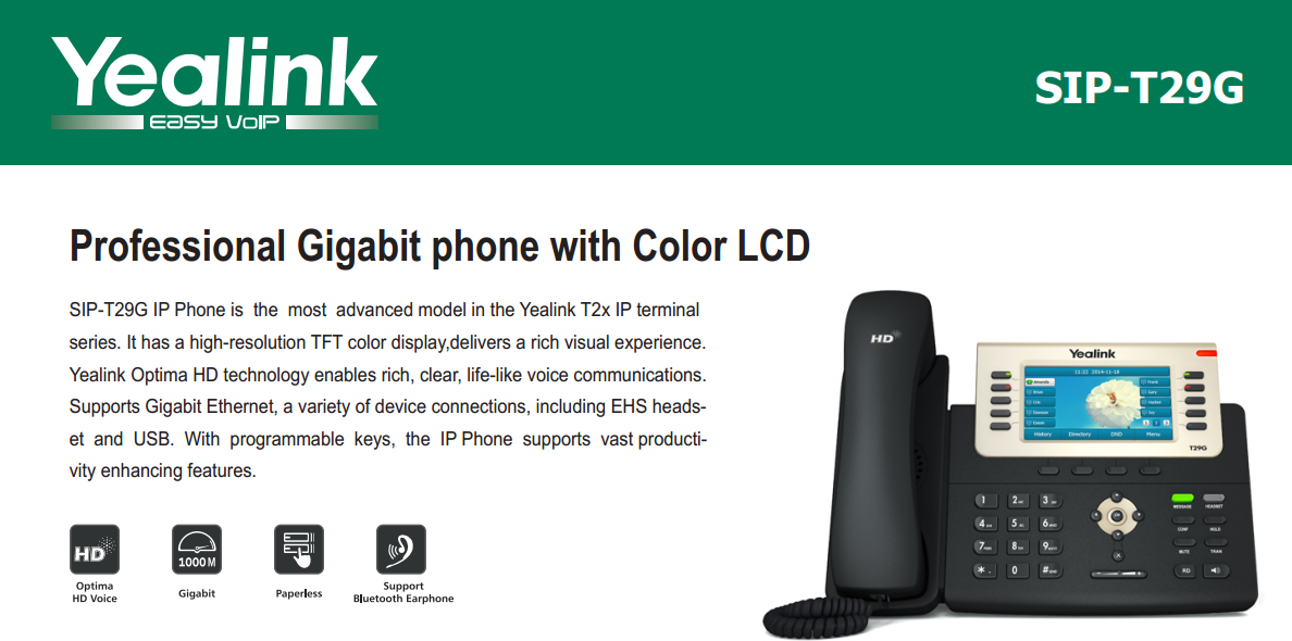 First Look Yealink SIPT29G Gigabit VoIP Phone VoIP Insider