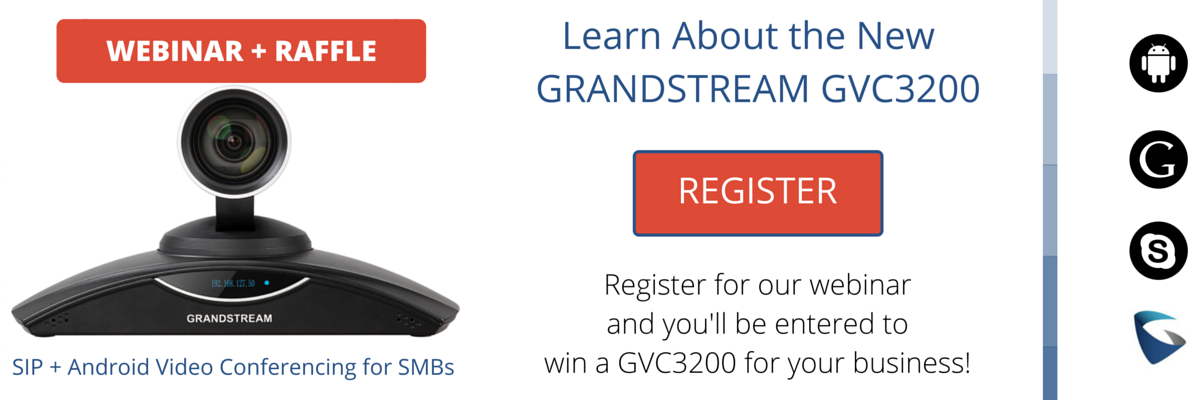 grandstream gvc3200 webinar