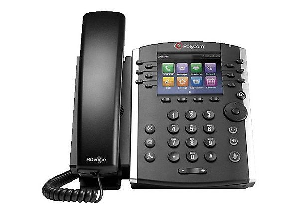 Polycom VVX 411 12-line Skype for Business IP Phone (2200-48450-019) (Corded IP Phones) photo