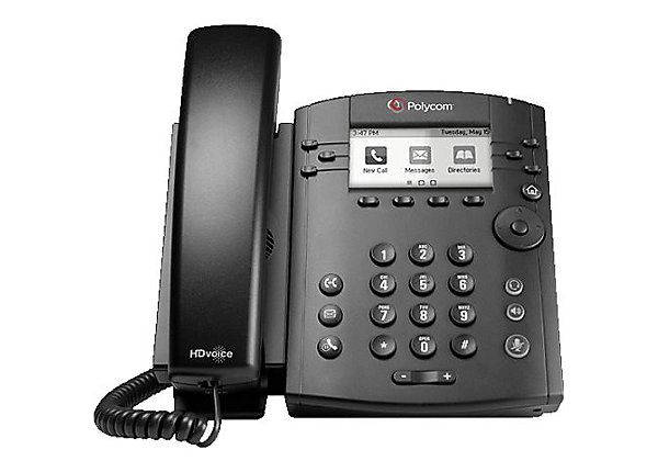 Polycom VVX 311 6-line Skype for Business Edition VoIP Phone (2200-48350-019) photo
