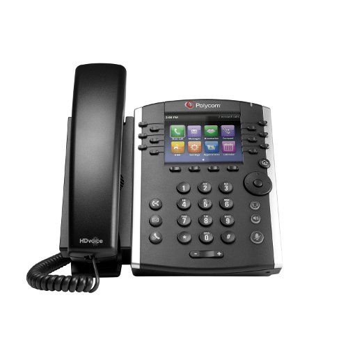 Polycom VVX 411 12-line IP Phone w/PSU (VVX 411 AC 2200-48450-001) photo