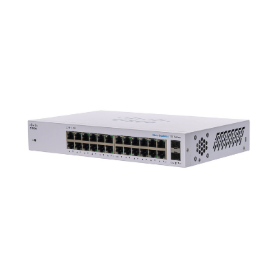 Cisco Business 110 Series 24 Ports Unmanaged Ethernet Switch CBS110-24T-NA (Networking Equipment Switches PoE Switches) photo