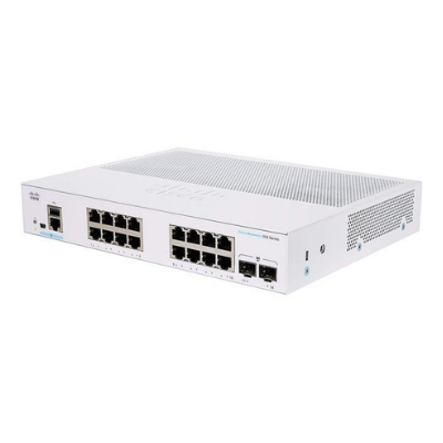 Cisco Business 350 Series 16 Ports Managed Switch CBS350-16T-2G-NA (889728293617 Networking Equipment Switches Gigabit Switches) photo