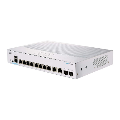 Cisco Business 350 Series 8 Ports Managed Switch CBS350-8T-E-2G-NA (889728294683 Networking Equipment Switches Managed Switches) photo