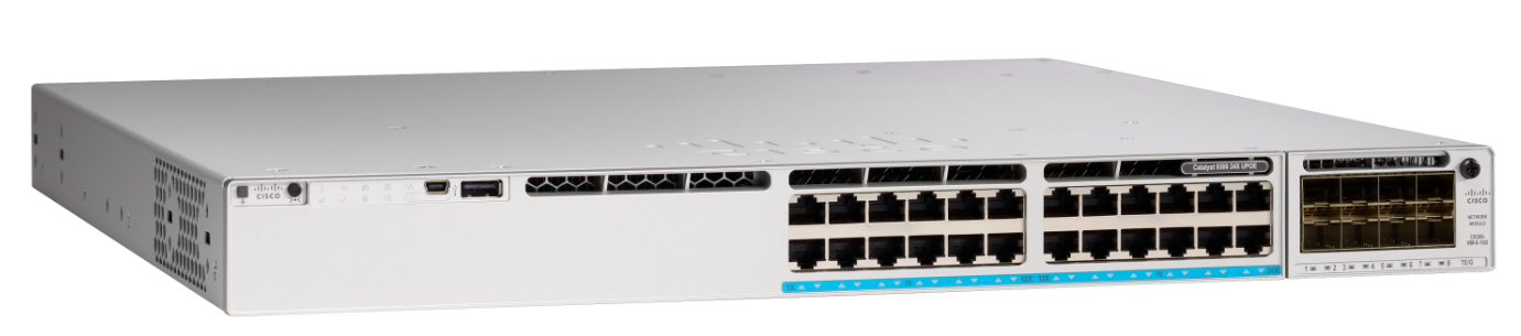 Cisco Meraki Catalyst 9300 24-Port GbE UPoE Switch C9300-24U-M (0810087205720 Networking Equipment Switches Gigabit Switches) photo