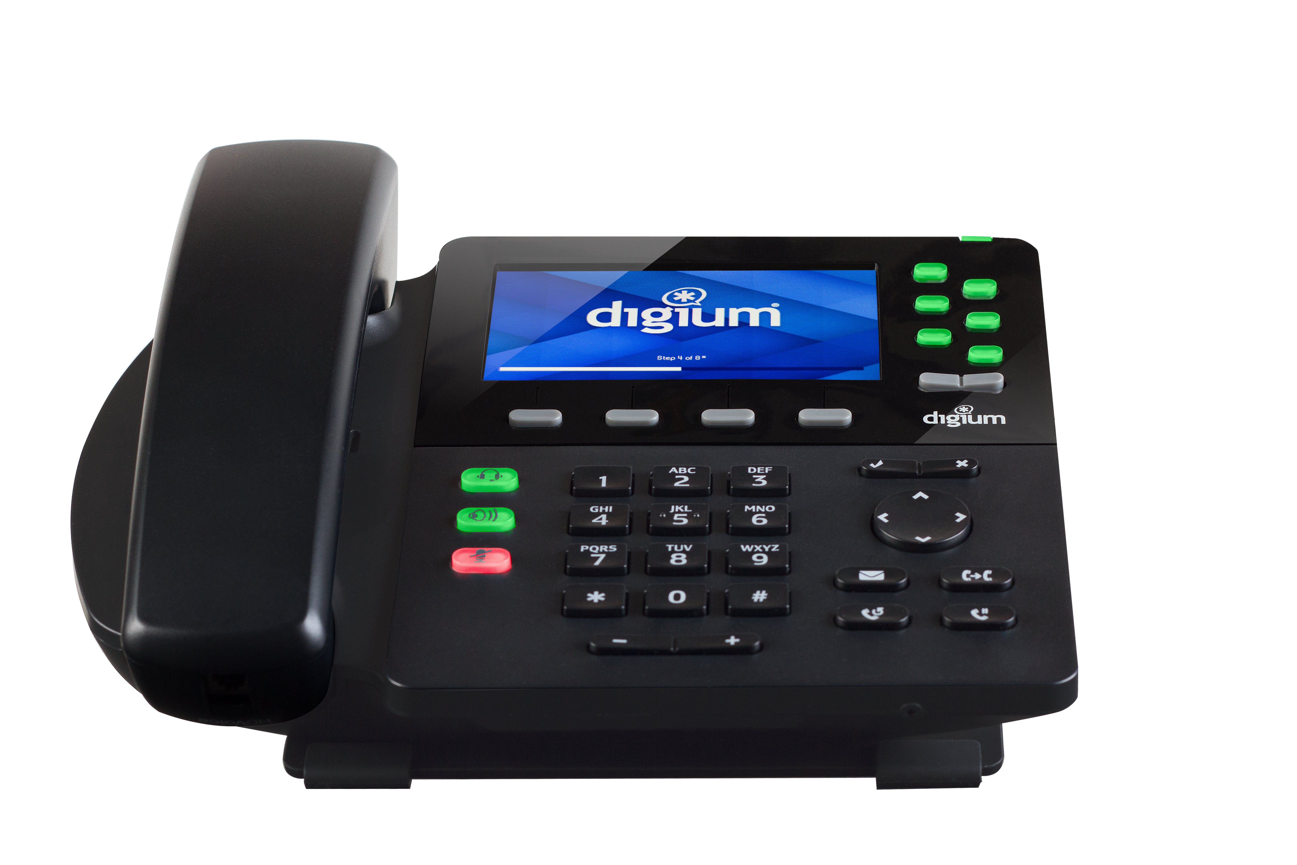 Digium D65 6-line Gigabit IP Phone 1TELD065LF