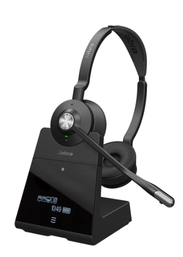 Jabra Engage 75 Stereo Wireless Binaural Headset - GSA (GSA9559-583-125 0706487019633 Wireless Headsets) photo