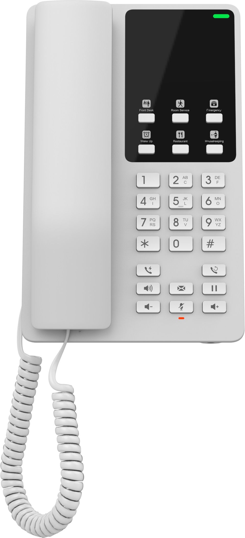 Grandstream GHP620W Hotel Phone with Built-in WiFi - White photo