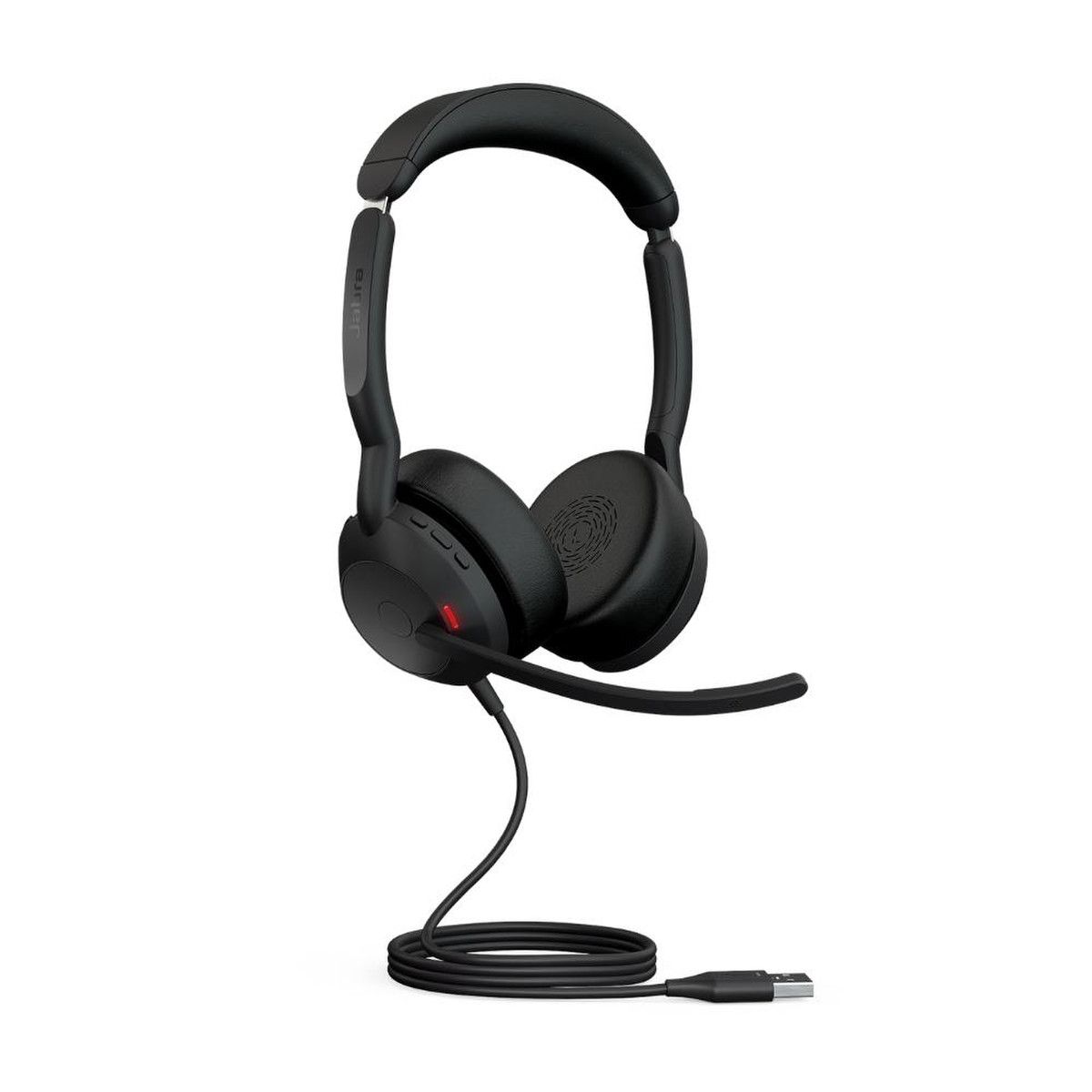 Jabra Evolve2 50, Corded Headset, USB-A, UC Stereo, Black 25089-989-999 (0706487023708 Corded Headsets) photo