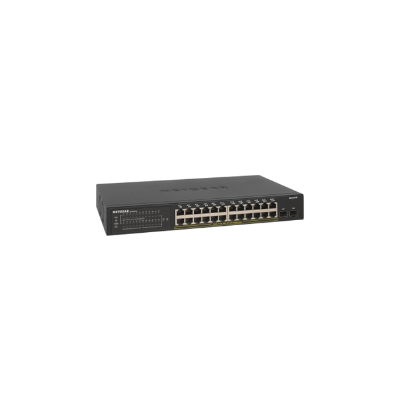 Netgear 24-Port Gigabit PoE+ Smart Switch GS324TP-100NAS (606449135602 Networking Equipment Switches Gigabit Switches) photo