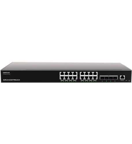 Grandstream GWN7812P Enterprise-Grade Layer 3 Managed Network Switches (Networking Equipment PoE Switches) photo