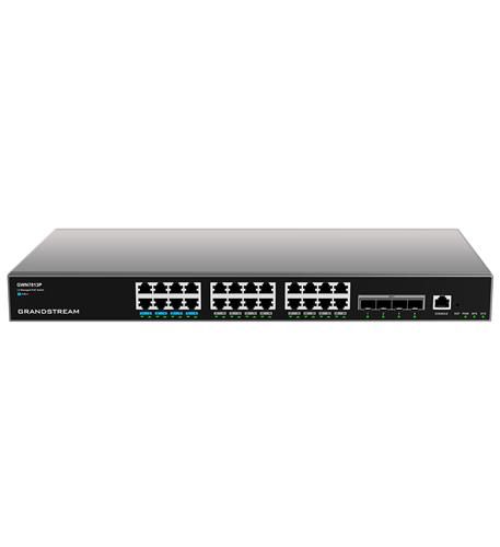Grandstream GWN7813P Enterprise-Grade Layer 3 Managed Network Switches (Networking Equipment PoE Switches) photo