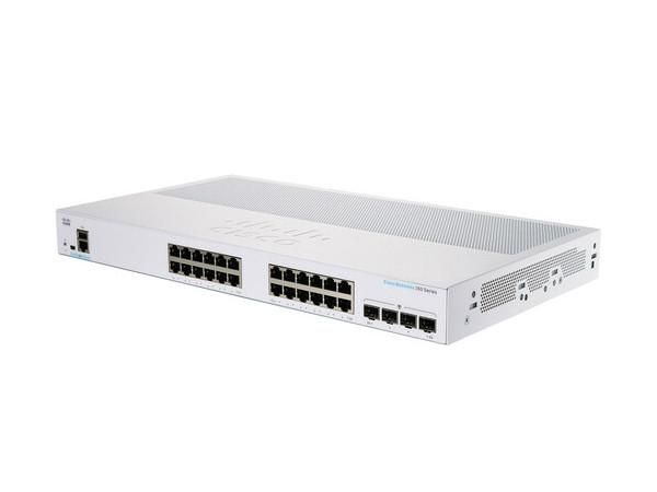 Cisco Business 350 Series 24 Port Managed PoE Switch cbs350-24fp-4x-na (Networking Equipment Switches PoE Switches) photo