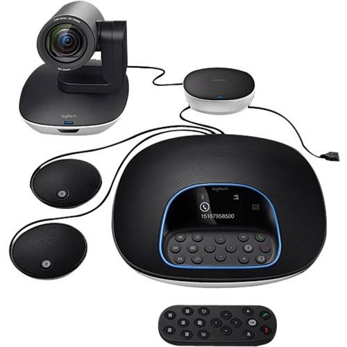 Logitech GROUP Video Conferencing Kit with Expansion Microphones 960-001060 (097855120038 Logitech Accesories) photo