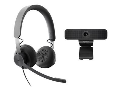 Logitech Zone Wired Microsoft Teams and C925e Personal Video Collaboration Kit 991-000340 (097855159137) photo
