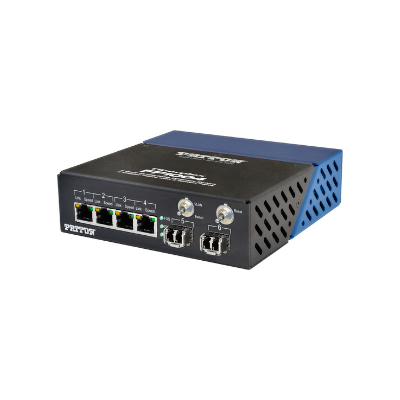 Patton FP1004E/L22/EUI Light Industrial 6 Port Ethernet Switch (Networking Equipment Switches Gigabit Switches) photo