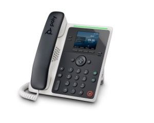 Poly Edge E100 IP Desk Phone with NA Power Supply 2200-86980-001 (Polycom 0017229193864 Corded IP Phones) photo