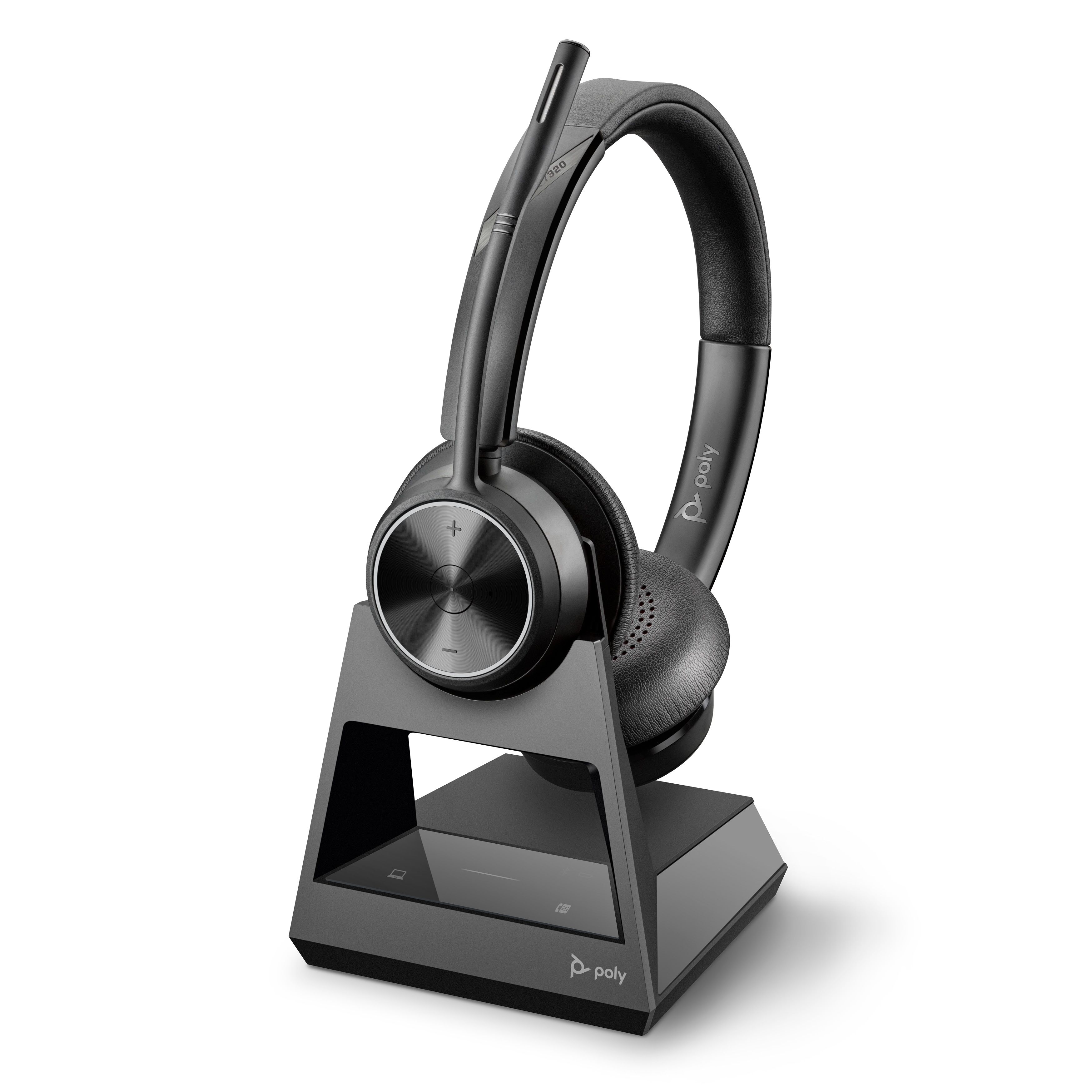 Poly Savi 7320 Office Stereo DECT Binaural Headset-US 7S429AA#ABA (HP 197497168846 Wireless Headsets) photo