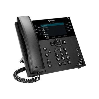 Poly VVX 450 12-Line PoE IP Phone with Power Supply-US 89B76AA#ABA (HP 196188445280 HP Phones VVX Series) photo