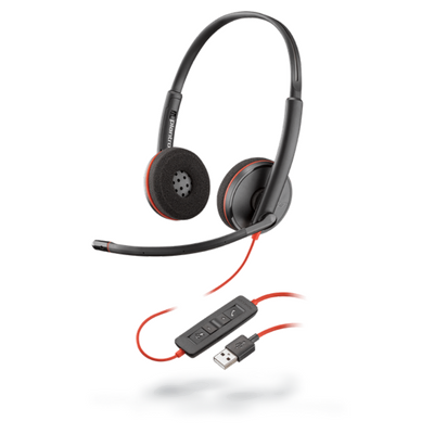 Plantronics Blackwire 3220 Binaural Corded USB-A Headset 209745-101
