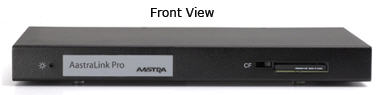 Aastralink Pro Front View, AastraLink Pro 160 IP PBX