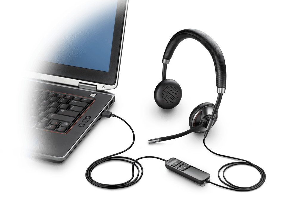 stel voor suspensie Jongleren First Look: Plantronics Blackwire C725 and C725-M USB Binaural Headsets  with Noise Cancelling for Loud Offices - VoIP Insider