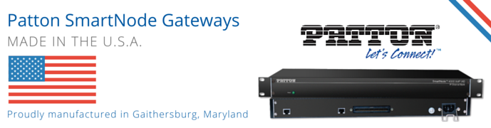 Patton SmartNode Gateways, Routers for Legacy VoIP SIP Trunking and IP PBX Connections