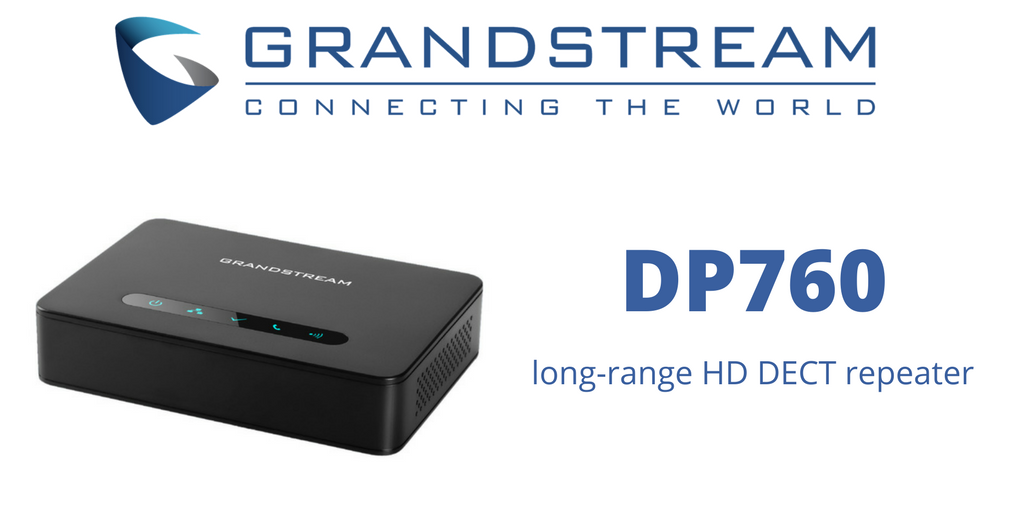 Bộ khuếch đại tín hiệu DECT Grandstream DP760 | Maitel