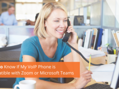 Zoom and Microsoft Teams VoIP Phones