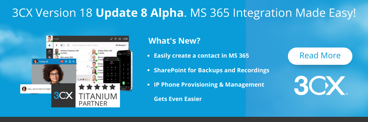 3CX Update 8