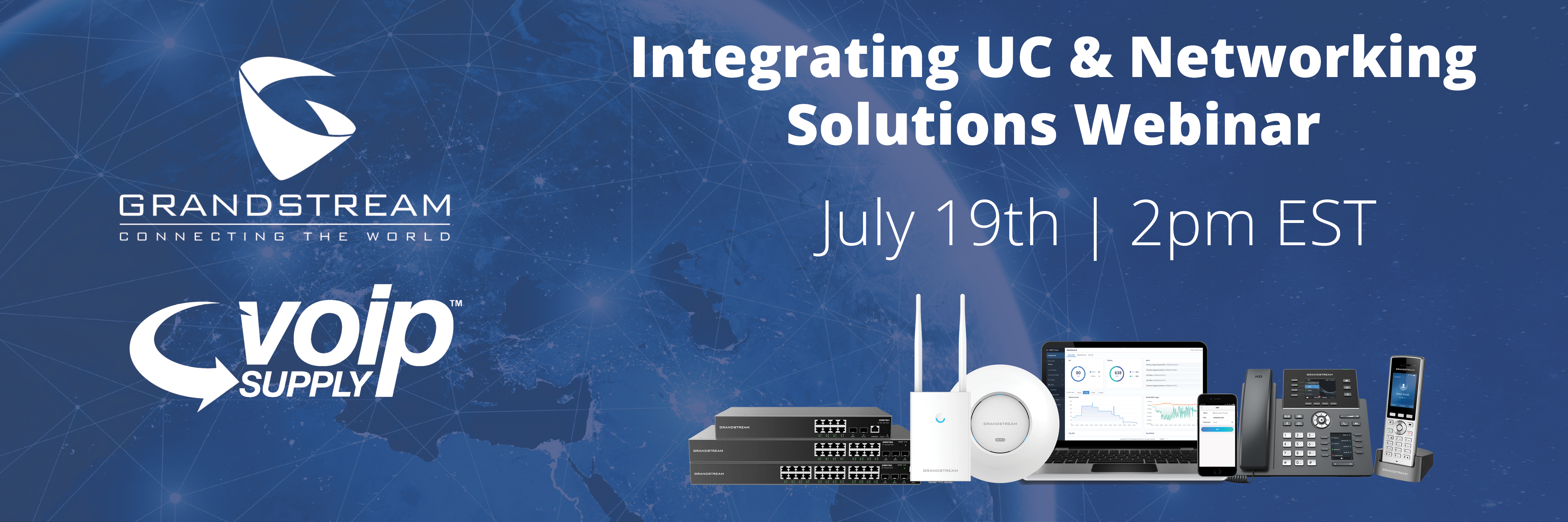 Integrating UC & Networking Solutions Webinar with Grandstream
