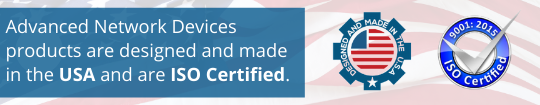Made and Designed in the USA and ISO Certified