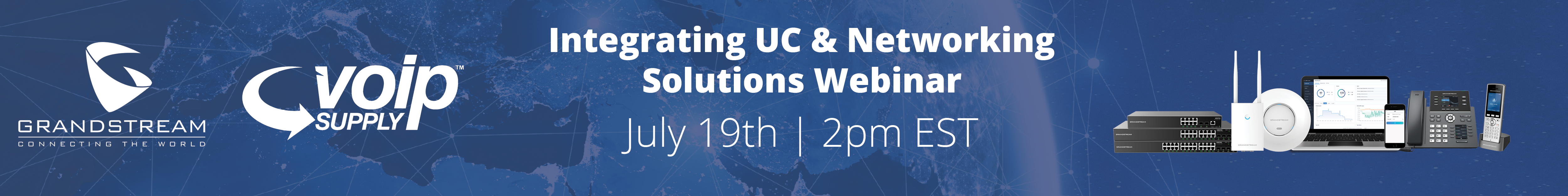 Integrating UC & Networking Solutions Webinar with Grandstream