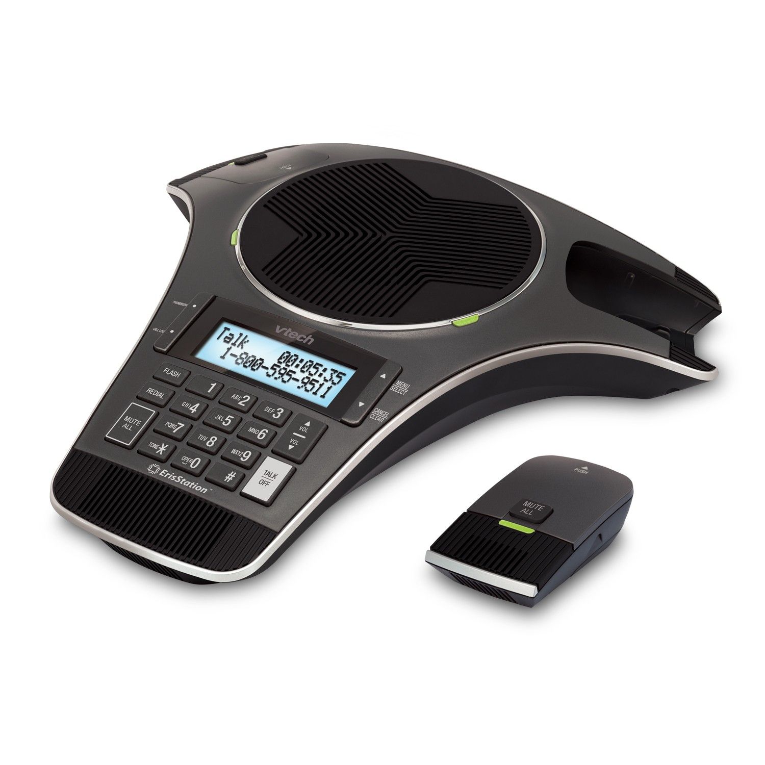 BRAND NEW VTECH VCS702 ErisStation VCS702 Conference Phone with 2 Mics 