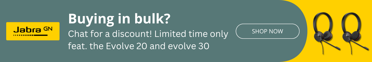 Jabra Evolve 20 and 30 - buy in bulk