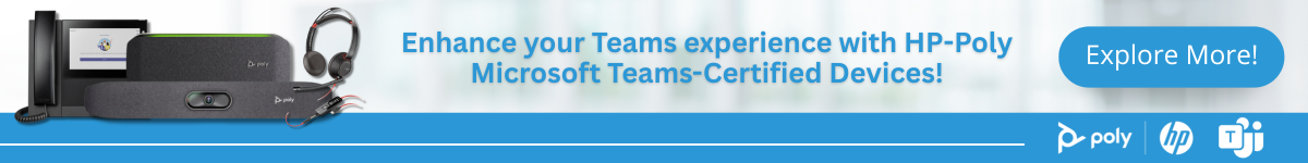 HP Poly Microsoft-Teams Certified 