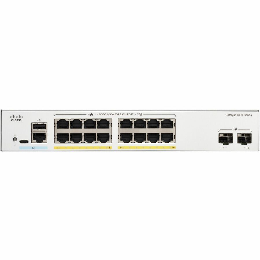 Amazon.com: Cisco Catalyst 1300-8FP-2G Managed Switch, 8