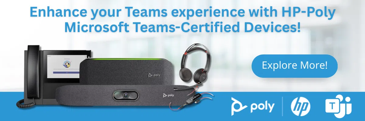 HP Poly Microsoft-Teams Certified - homepage