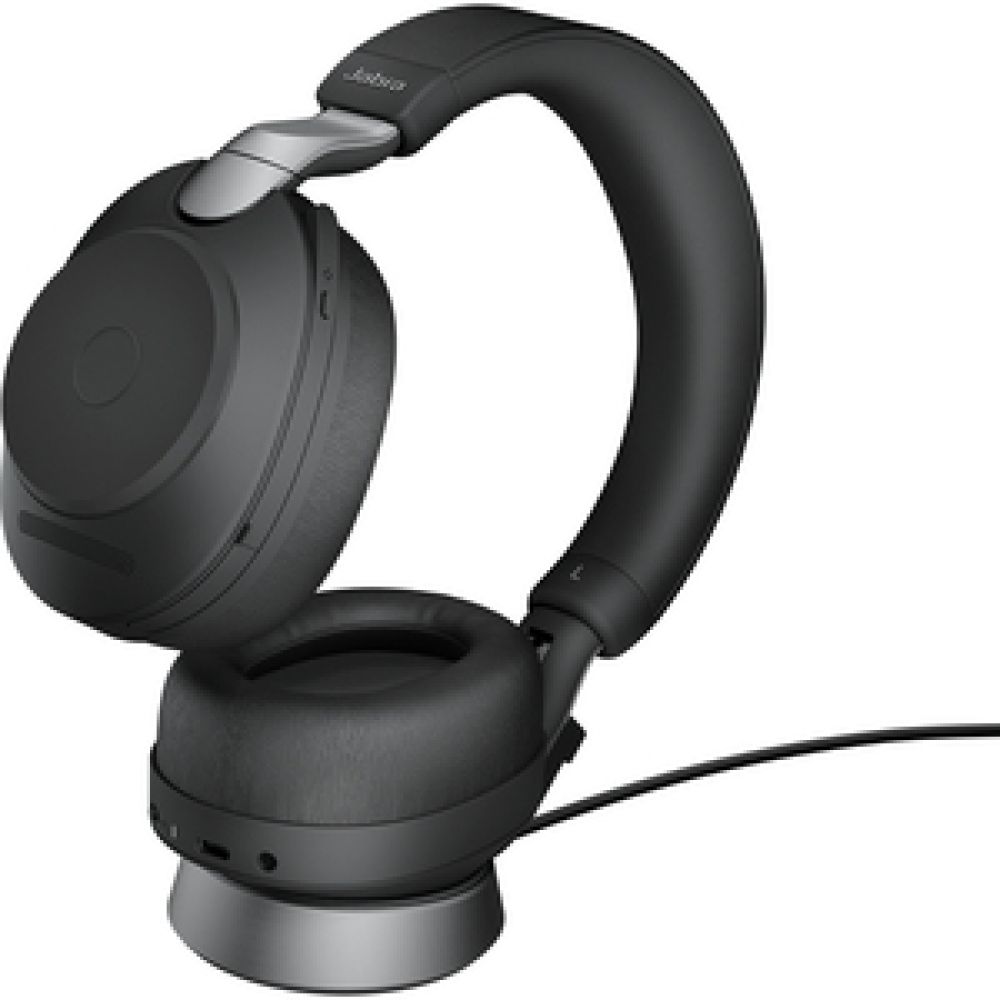 Jabra Evolve2 85 Link380a UC Stereo Stand Black 28599-989