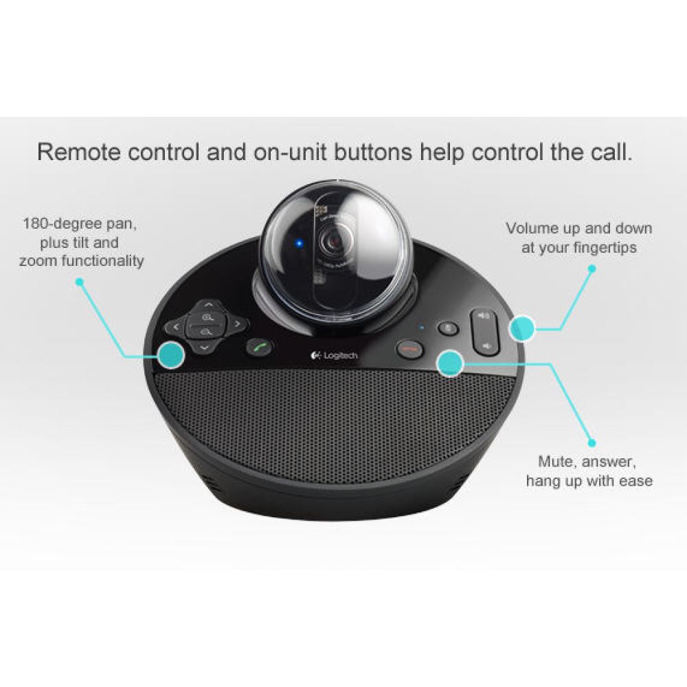 Logitech BCC950 Portable HD Video Camera - VoIP Supply