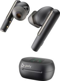 Poly Voyager Free 60+ 黒 USB-A +TSCHC ワイヤレスイヤホン マイク 7Y8G3AA 216065-01 タッチスクリーン付き充電ケース HP Poly Voyager Free 60シリーズ（カーボンブラック）+タッチ