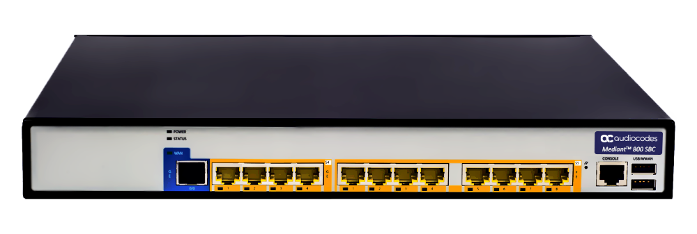 AudioCodes Mediant 800B Base SBC TAA M800B-ESBC-TAA - VoIP