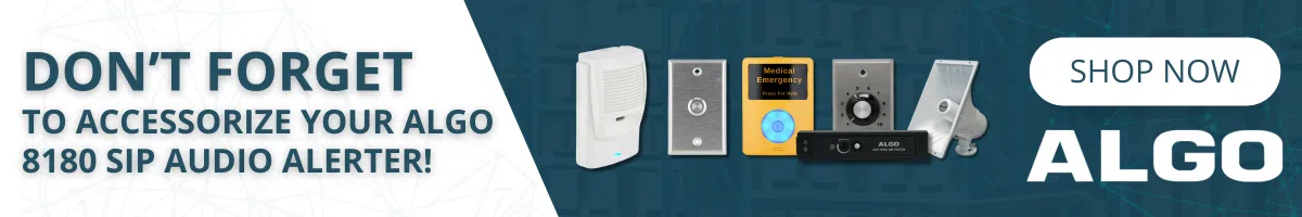 algo 8180 accessories