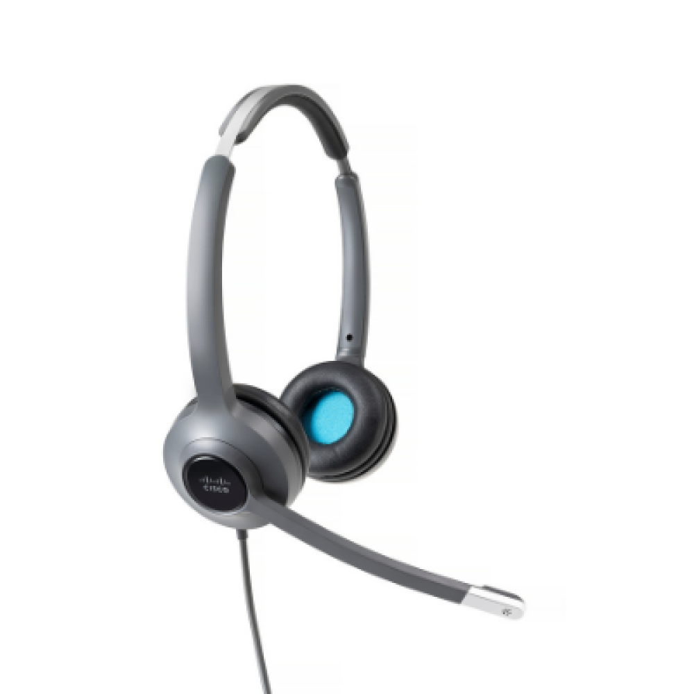 Cisco 522 Wired Dual Ear Headset (CP-HS-W-522-USB=) - VoIP Supply