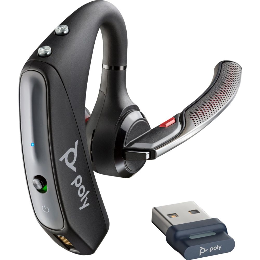 Poly Voyager 5200 UC USB-A Headset +BT600 Dongle-TAA 7K2E1AA