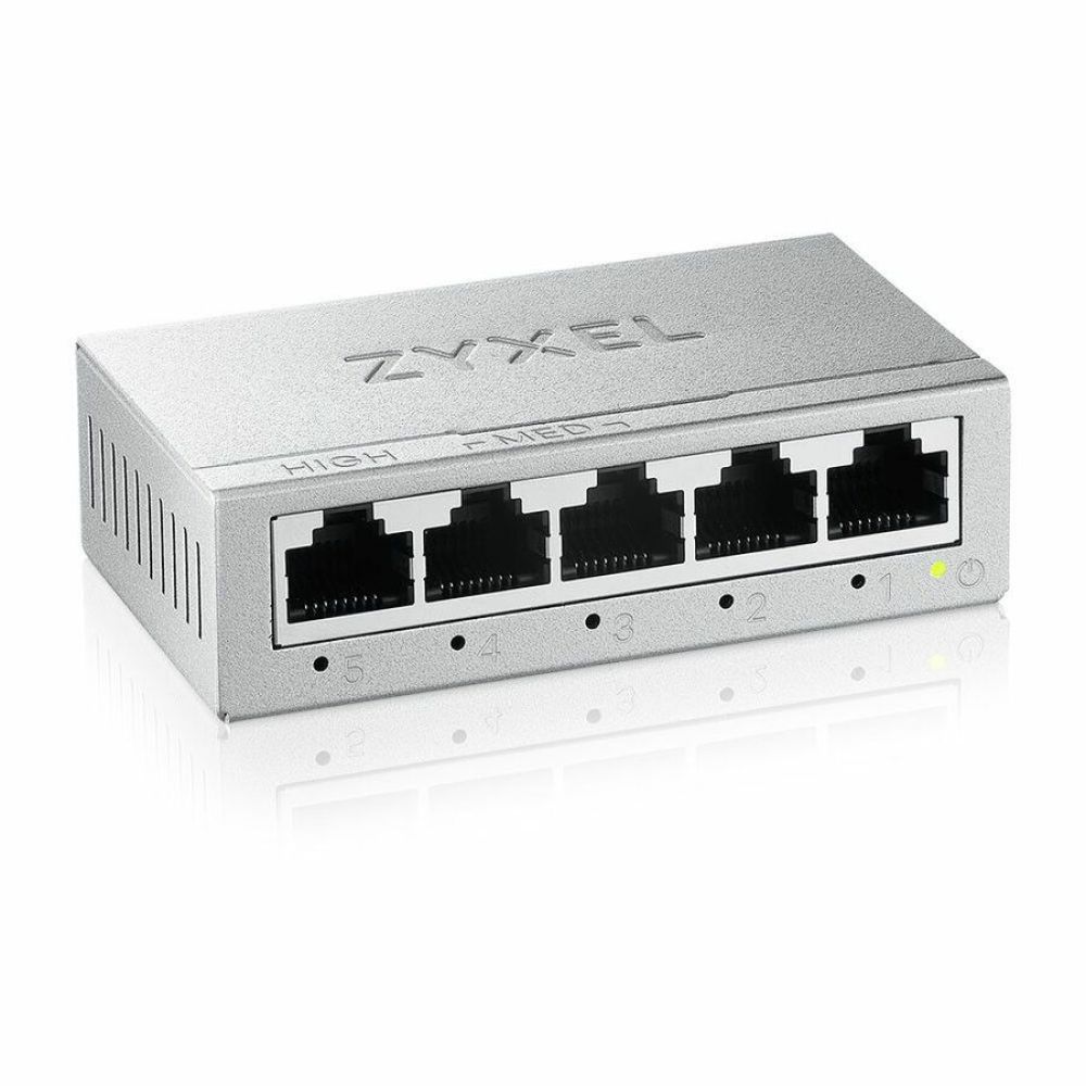 V53850 ZYXEL GS-105B v5 Ethernet Switch - 5 Ports - Gigabit Ethernet GS105BV5 ...