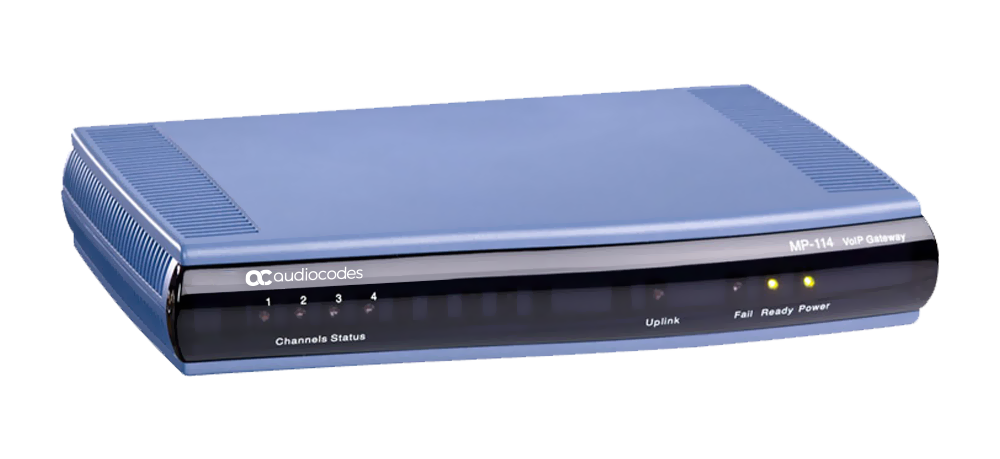 AudioCodes MediaPack MP114 Analog Gateway with Certificate MP114