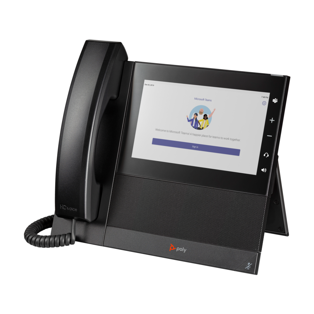 Poly CCX 600 Microsoft Teams Phone with handset PoE - VoIP Supply